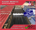 Tôn Nhựa PVC/ASA 6 Sóng Vuông