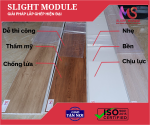 Ván Nhựa Chịu Lực Slight Module