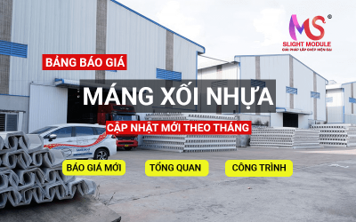 MÁNG XỐI NHỰA - bảng báo giá cập nhật mới nhất 11/2024.