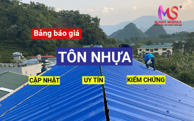 Báo giá Tôn Nhựa PVC/ASA cập nhật [11/2024]