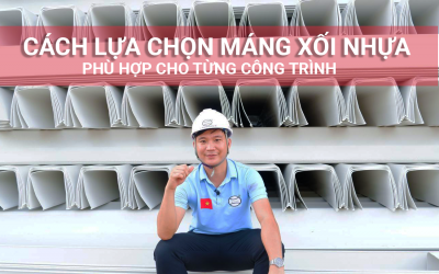 Cách Lựa Chọn Máng Xối Nhựa -  phù hợp cho từng loại mái nhà.