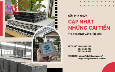 Sự phát triển của công nghệ cốp pha nhựa và những cải tiến mới nhất.