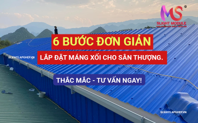 Lắp đặt máng xối nhựa cho sân thượng chuẩn kỹ thuật 6 BƯỚC.