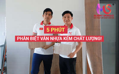 Phân biệt ván nhựa lót sàn kém chất lượng - dễ như ăn bánh!