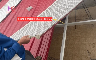 Cách tính diện tích mái Tôn nhựa xốp PU lợp nhà đơn giản!