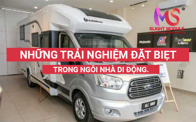 Trải nghiệm đặt biệt với những ngôi nhà di động. 