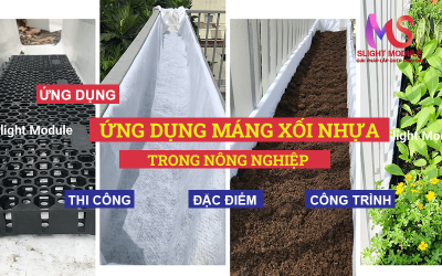 Ứng dụng đặc biệt của Máng Xối Nhựa PVC trong nông nghiệp.