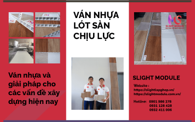 Ván nhựa và giải pháp cho các vấn đề xây dựng hiện nay