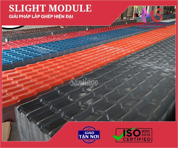 Ngói Nhựa PVC/ASA Santiago