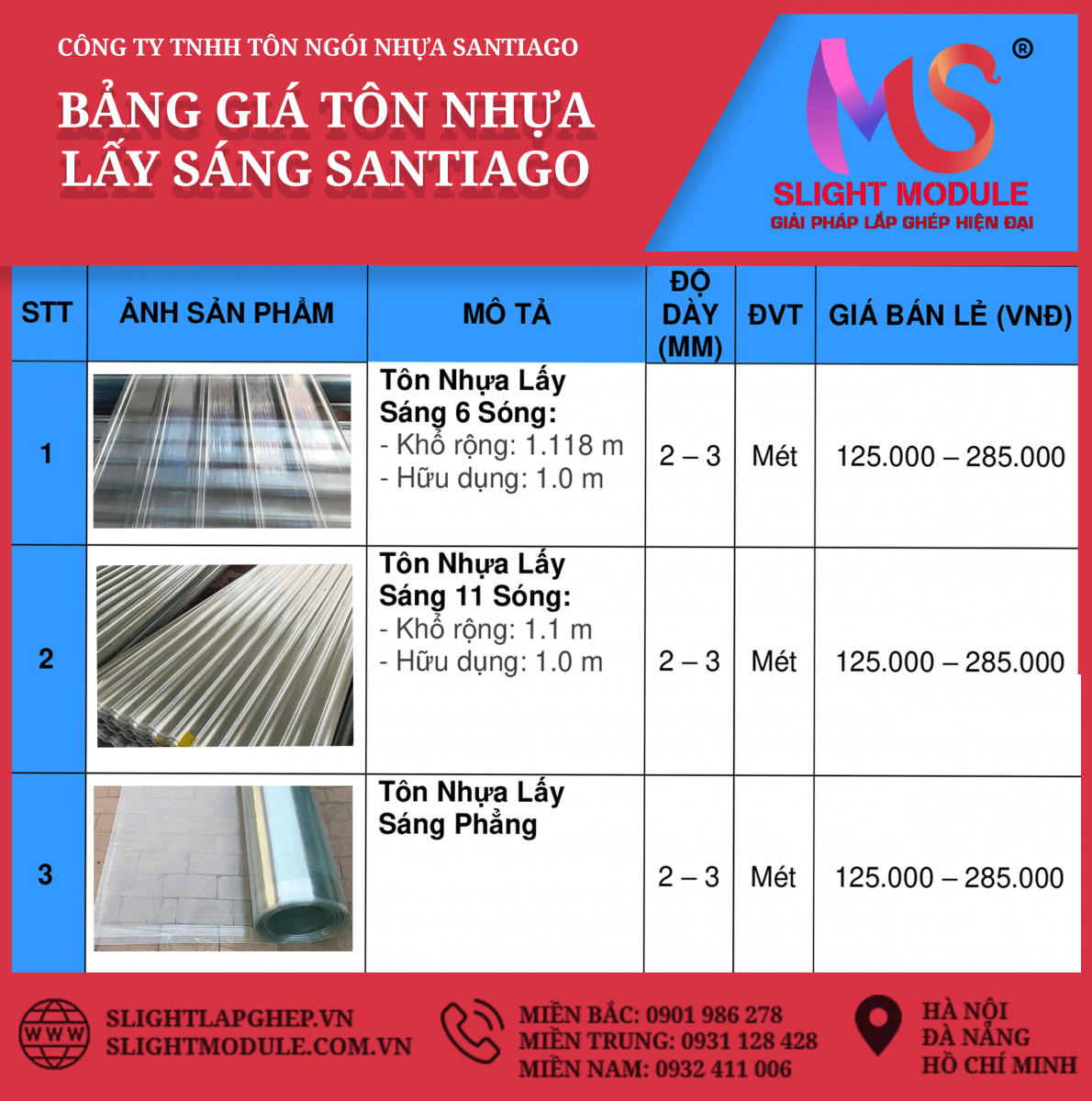 bang-gia-ton-nhua-lay-sang-santiago