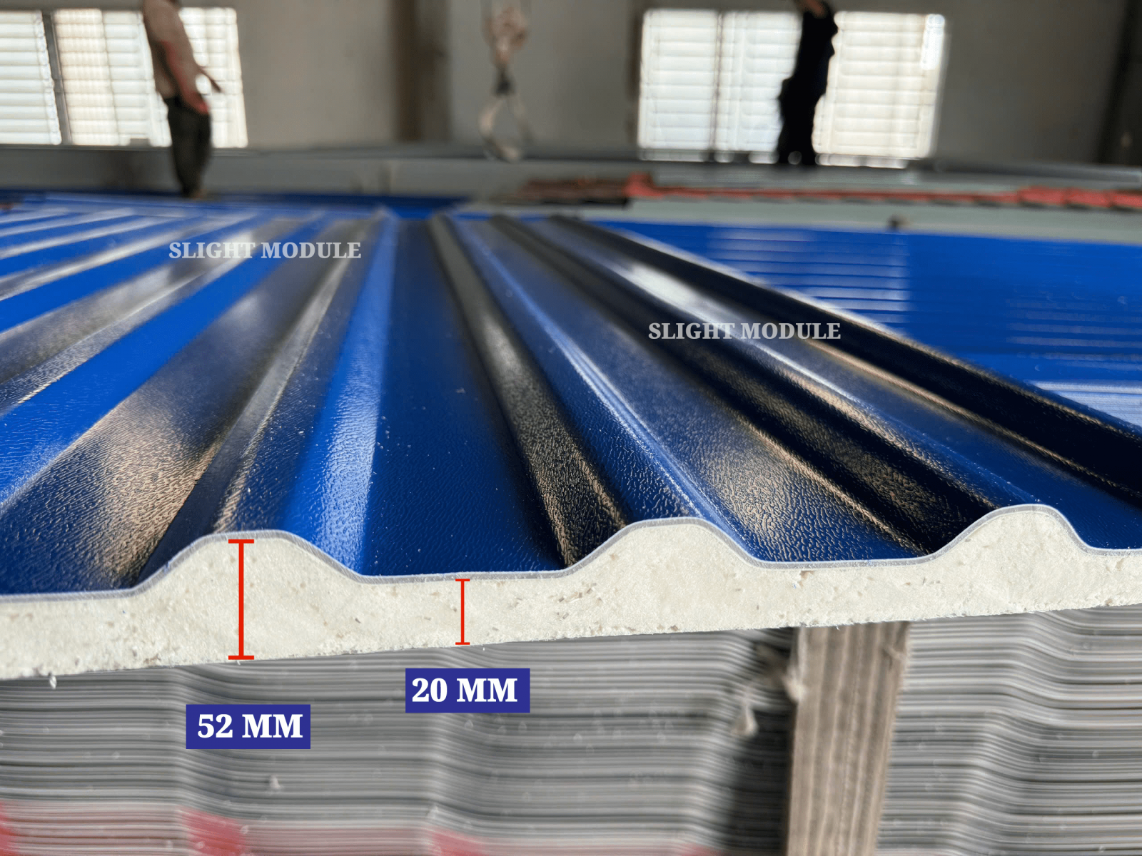 Cấu tạo tôn cách xốp nhiệt