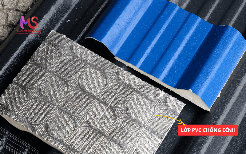 Tấm Tôn PVC xốp PU chất lượng