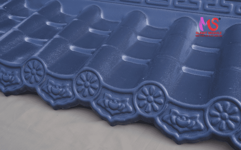 Cấu Tạo Ngói nhựa trang trí Âm Dương