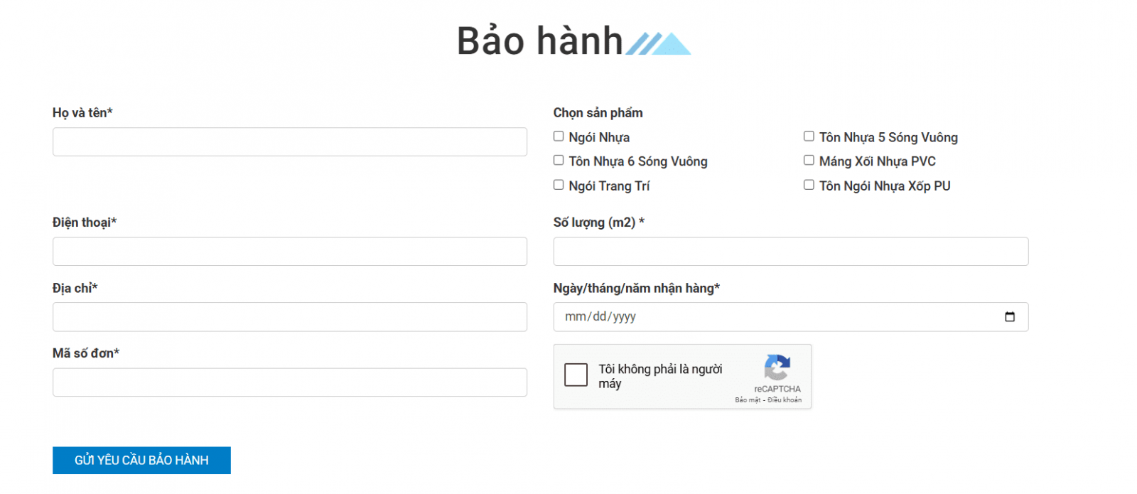 Phiếu bảo hành điện tử