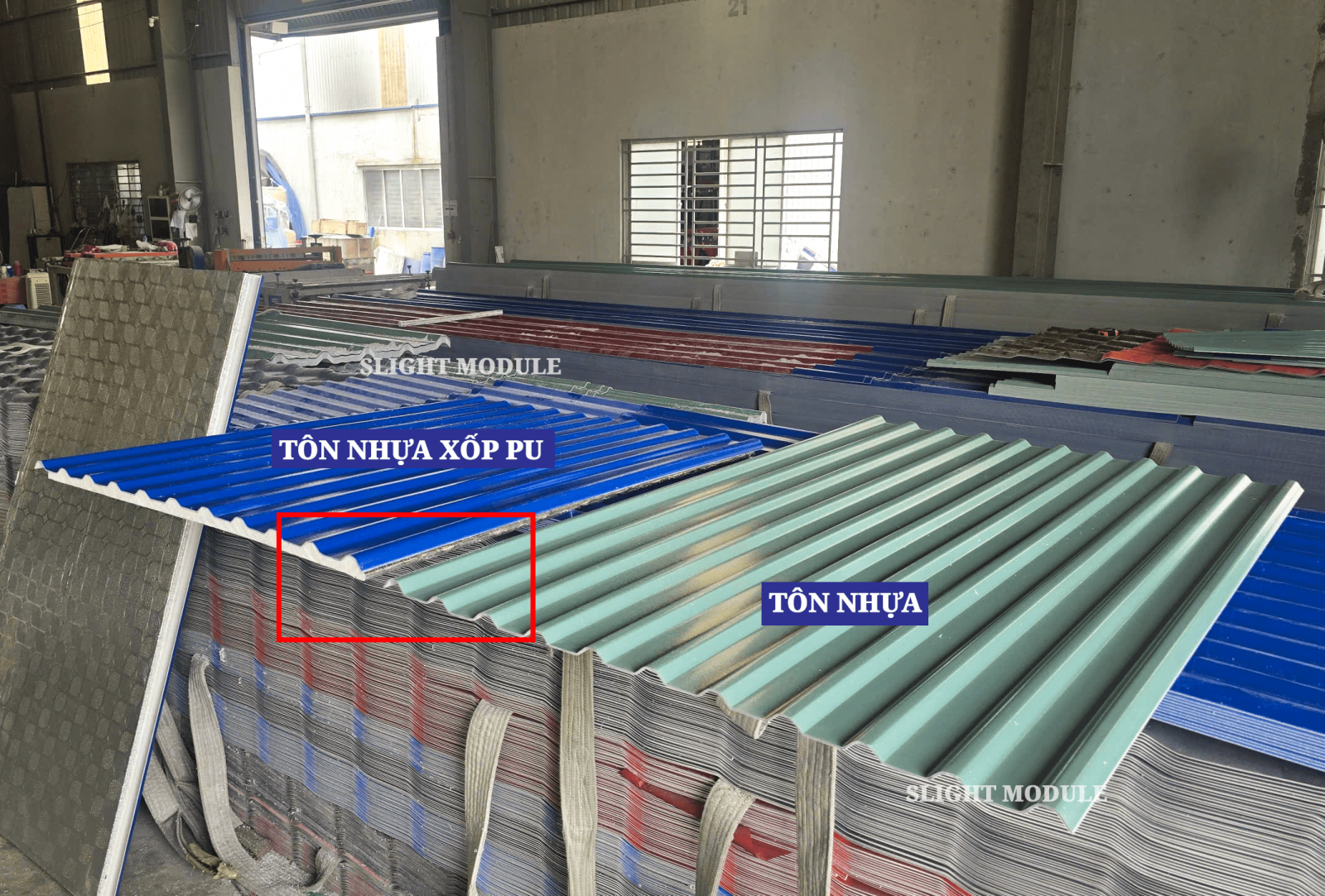 Tôn xốp cách nhiệt Santiago