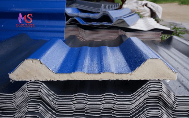 Tôn nhựa xốp PU cho nhà trọ