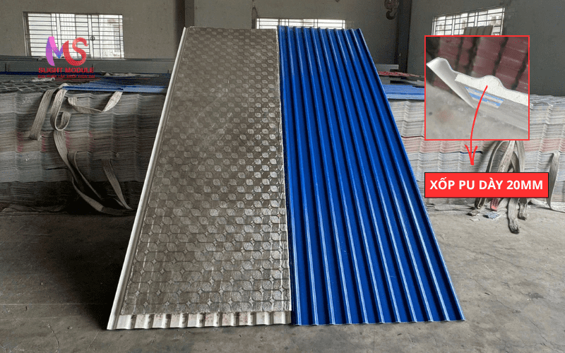 Tôn xốp PU cách nhiêt chính hãng