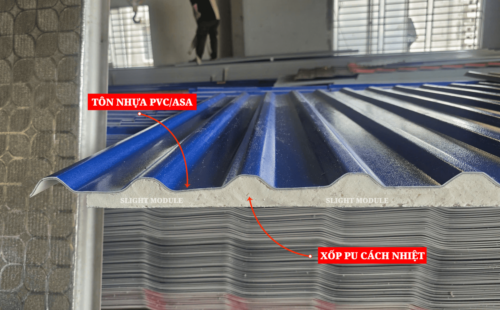 Giá tôn xốp PU chính hãng