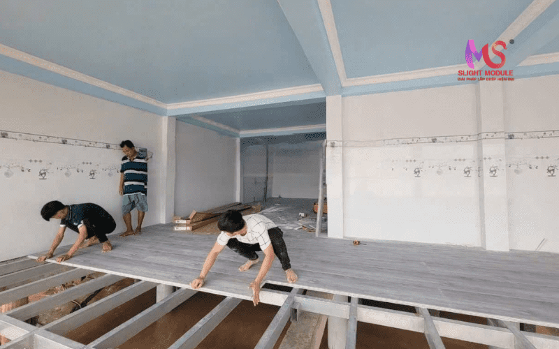 Ưu điểm của ván nhựa lót sàn chịu lực