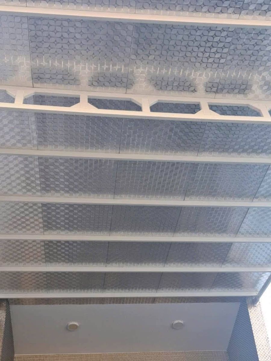 Mái tấm lấy sáng trên khung composite